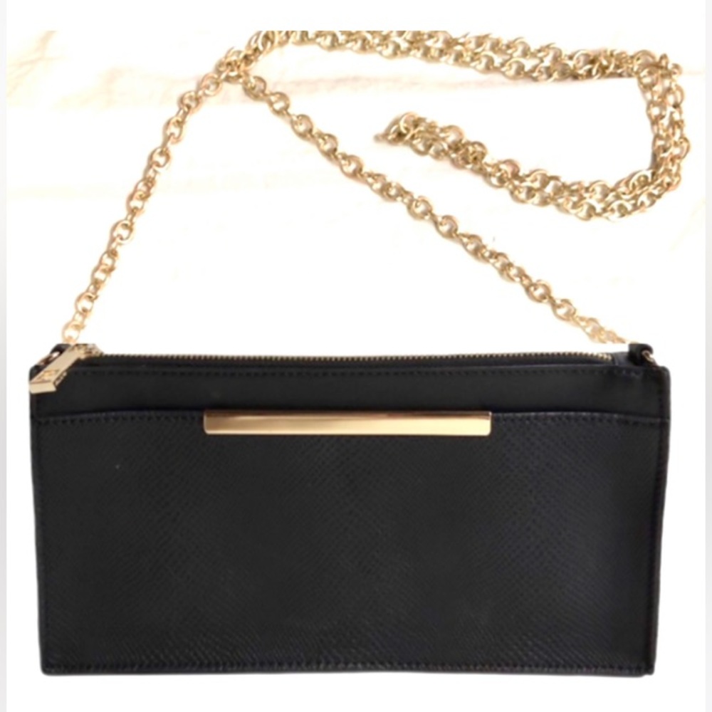 Aldo Black Rectangular Clutch/Crossbody With Deta… - image 7